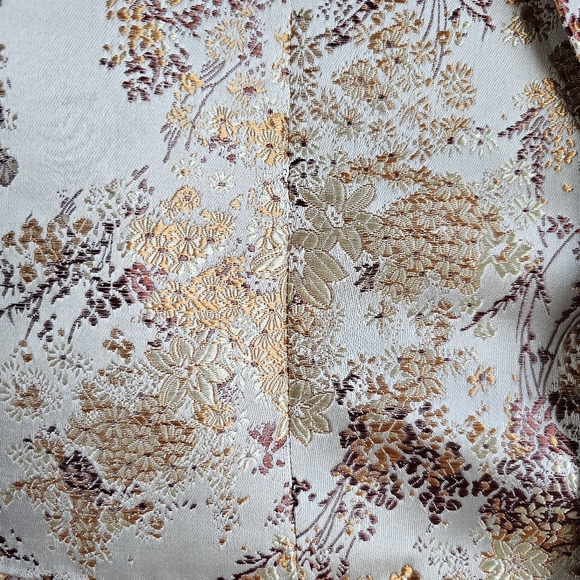 NWT Mogu Men's Blazer, Size 36, Yellow and Red Floral Pattern - Picture 6 of 8